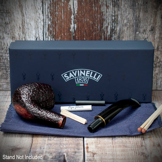 Savinelli Roma 6mm Filter Briar Pipe - Shape No. 602