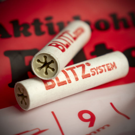 Blitz 9mm Pipe Filters - Bag of 100