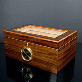 Cigar Humidor Walnut 75 Capacity - HU20