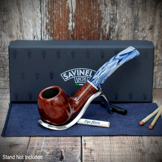 Savinelli Oceano Smooth Briar Pipe- Shape 626