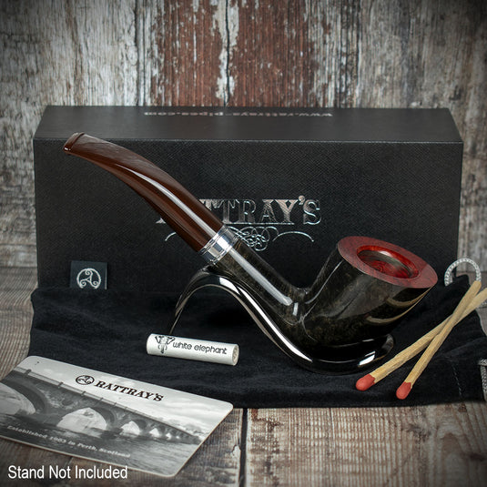 Rattray's Alba Briar Smoking Pipe - Shape No 67