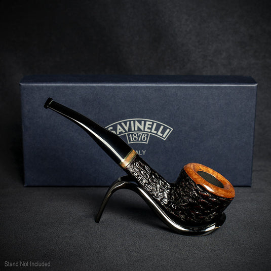 Savinelli Porto Cervo Rustic 305 - 6mm Briar Pipe