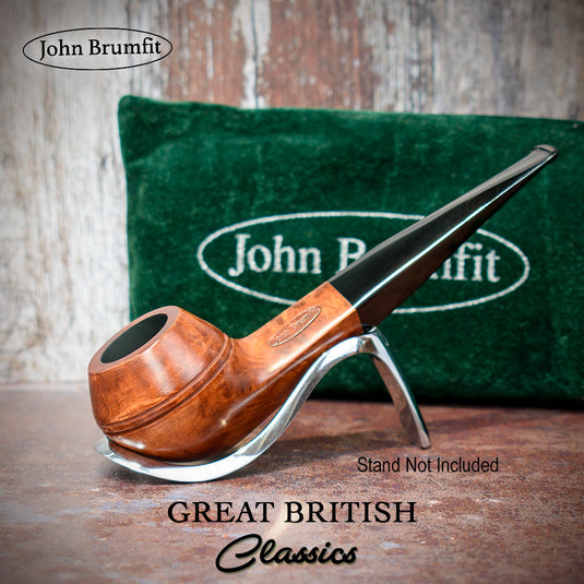 John Brumfit - Great British Classics Briar Smoking Pipe - Bulldog