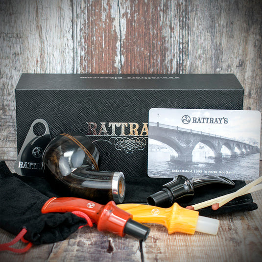 Rattray's Beltanes Fire Briar Smoking Pipe - Grey