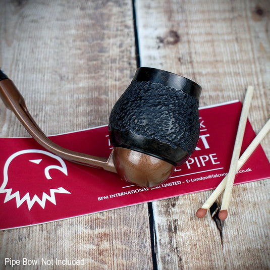 Falcon Pipe Stem - Extra Bent