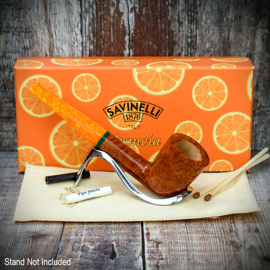 Savinelli Arancia Smooth Brown 409 - 6mm Pipe