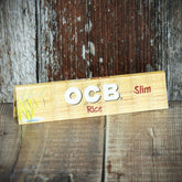 OCB Kingsize Slim Rice Rolling Papers - Single Pack