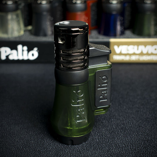 Palio Vesuvio Triple Jet Flame Lighter - Assorted Colours