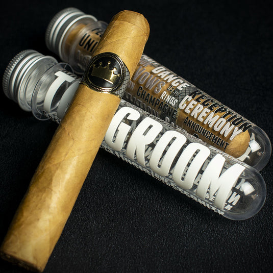 The Groom Cigar Wedding Gift Tube