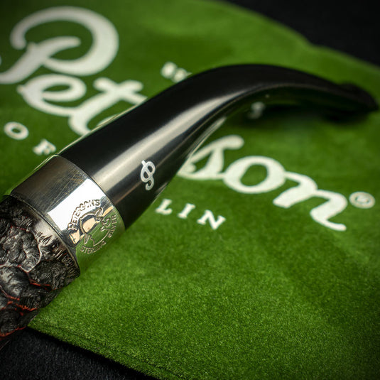 Sherlock Holmes Rathbone Rusticated by Peterson of Dublin Briar Pipe