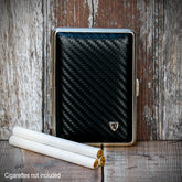 Black Carbon Weave | 605 301 | Kingsize Cigarette Case