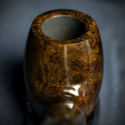 Savinelli Marron Glace Smooth Briar Pipe - Shape 602 6mm