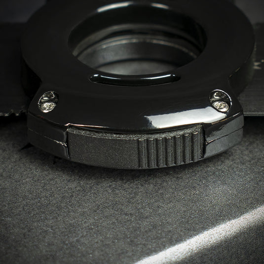 Xikar XO Double Blade Cigar Cutter - Black on Black