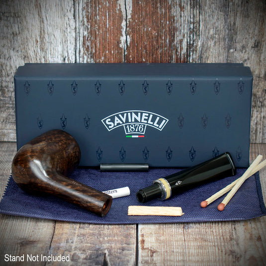 Savinelli Oscar Liscia Marrone Scuro 111 - Briar Pipe