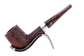 Peterson of Dublin Irish Harp 9mm Sandblast Smoking Pipe - Shape 107