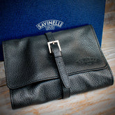 Savinelli | Black Leather Travel Pipe Bag