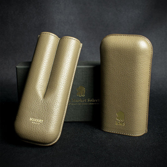 Bosquet EMS Leather Cigar Case (Limited Edition) Avana
