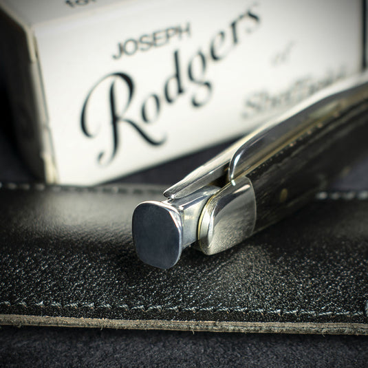 Rodgers Classic Pipe Smokers Knife - Blackwood Handle