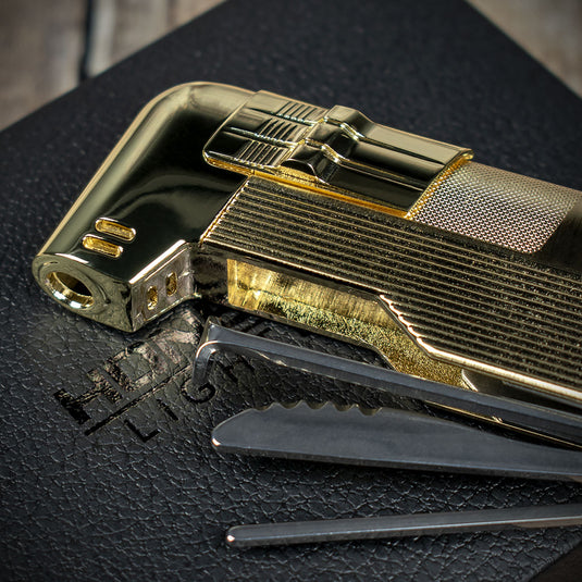 Honest Penryn Pipe Lighter - Gold