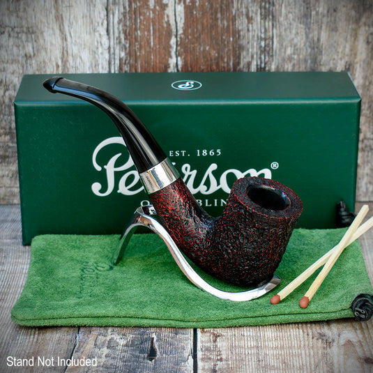 Sherlock Holmes Rathbone (Red Sandblast) by Peterson of Dublin Briar Pipe