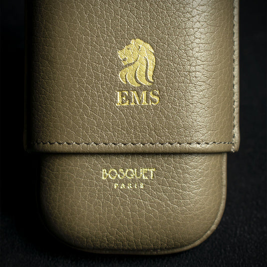 Bosquet EMS Leather Cigar Case (Limited Edition) Avana