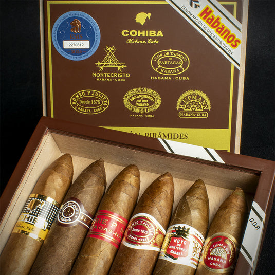 Cuban Piramides Havana Cigar Sampler - 6 Cigars
