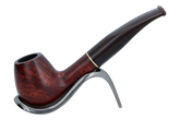 Jean Claude 9mm Filter Red/Brown Smooth Briar Smoking Pipe - Shape 03