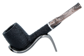 Savinelli Morellina Rustic Black (114R) 6mm - Briar Pipe