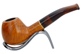 Jean Claude 9mm Filter Tortoise Shell Briar Smoking Pipe - Shape 06