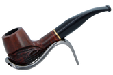 Jean Claude 9mm Filter Rustic Wave Briar Smoking Pipe - Shape 07