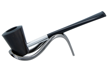 Shears Metal Pipe Ebony Wood Cone Shape Bowl