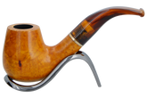 Jean Claude 9mm Filter Tortoise Shell Briar Smoking Pipe - Shape 03