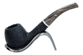 Savinelli Morellina Rustic Black (636R) 6mm - Briar Pipe