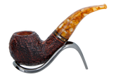 Savinelli Miele Rusticata Brownblast 642 - 6mm Briar Pipe