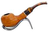 Jean Claude 9mm Filter Tortoise Shell Briar Smoking Pipe - Shape 05