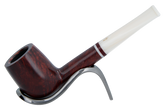 Savinelli Avorio Smooth Burgundy 111 - 6mm Briar Pipe