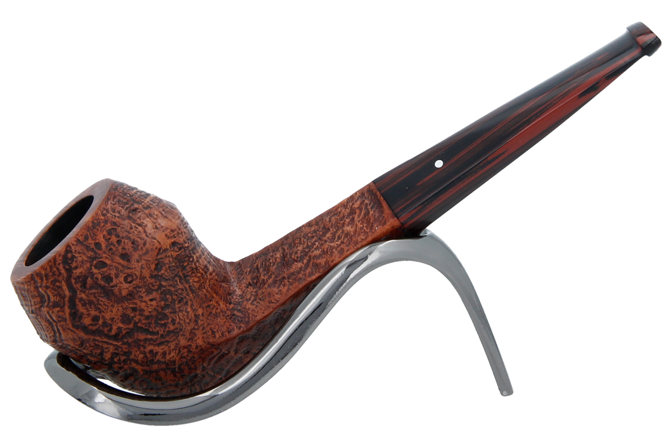 Alfred Dunhill White Spot Briar Smoking Pipe - County 4104