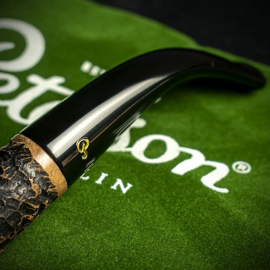 Aran Rusticated Briar Smoking Pipe By Peterson of Dublin - Shape No.B10