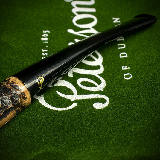 Peterson of Dublin Aran Rusticated Briar Smoking Pipe - Shape No.124
