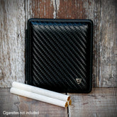 Black Carbon Weave | 605 702 | Kingsize Cigarette Case
