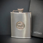 6oz Stag Hip Flask - FL76