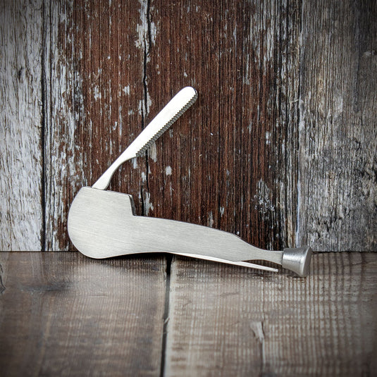 Chrome Pipe Shaped Pipe Tool