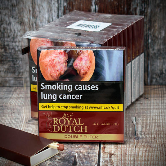 Royal Dutch Double Filter Cigarillos - Pack of 10
