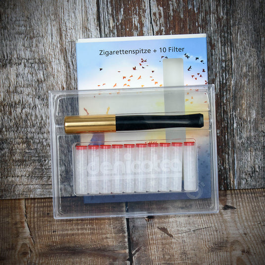 Denicotea | Cigarette Holder | Gold 252