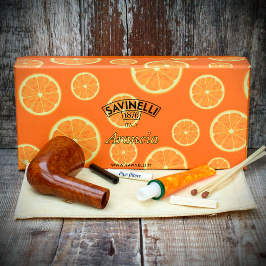 Savinelli Arancia Smooth Brown 409 - 6mm Pipe