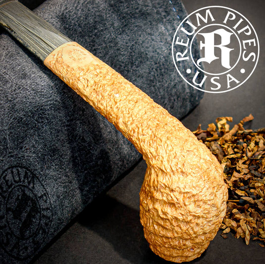 Sean Reum | Artisan Chipblast Egg | Briar Pipe