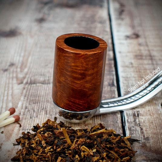 Falcon Pipe Bowl - Short Stack Chimney Smooth