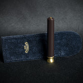 Savinelli Fantasy Pipe Tamper - Dark Brown