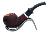 Rattray's Beltanes Fire Briar Smoking Pipe - Sandblast Red