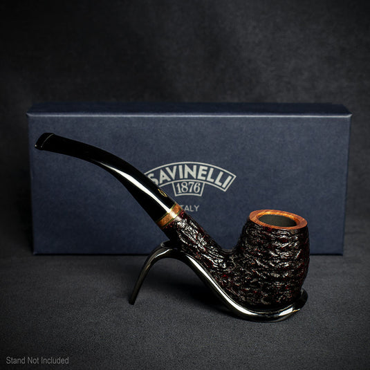 Savinelli Porto Cervo Rustic 602 - 6mm Briar Pipe